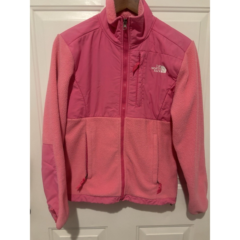 The North Face‎ Women's Pink Fleece Full Zip Jacket Sz S Small